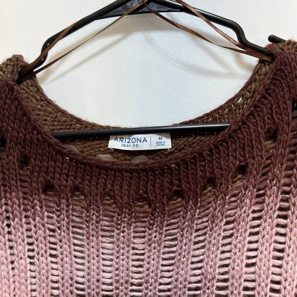 Arizona Jean Co. Women’s Knit Sweater Size M Brown Ombre Bell Sleeve NWT - Picture 5 of 13